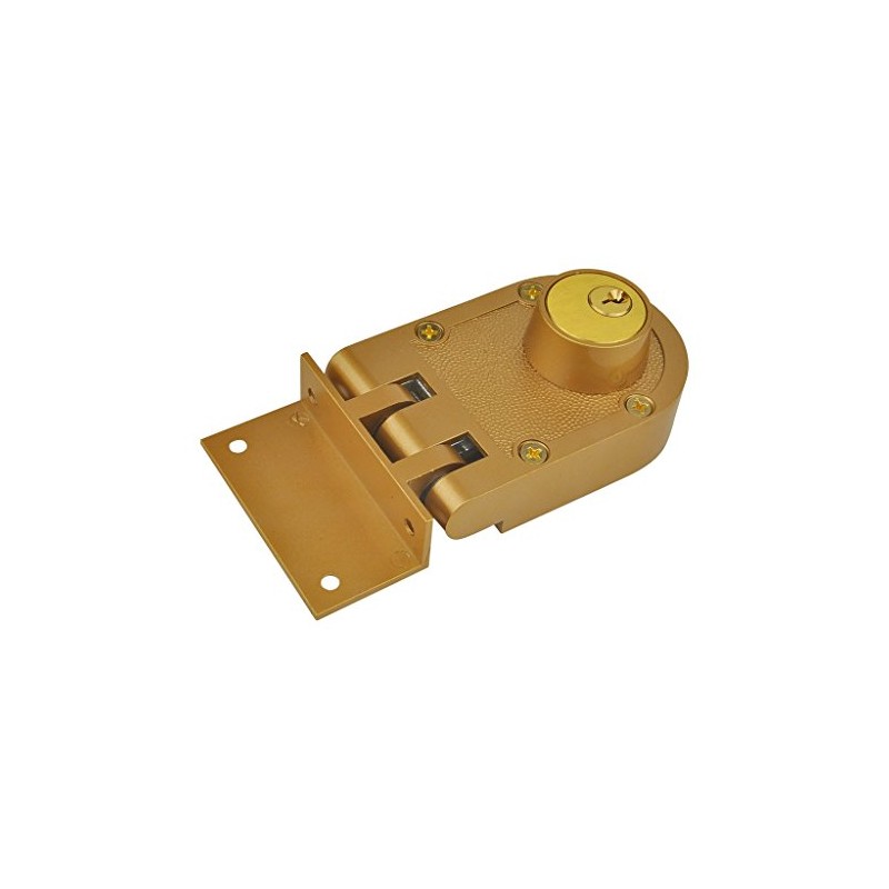 SUMBIN Jimmy Proof Deadbolt Lock with Keyed (double cylinder)