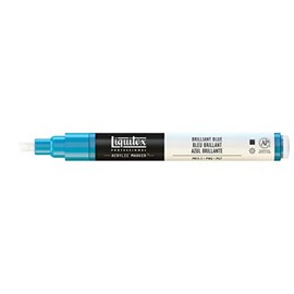Liquitex Paint Marker, 2-4 mm fine nib, Brilliant Blue