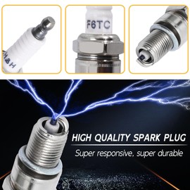 Anxingo 30500-ZE2-023 Ignition Coil Assembly Replacement for Honda GX340 GX390 GX240 GX270 9HP 11HP 13HP 15HP Engine Lawn Mower Tractor with Spark Plug 30500-ZF6-W02