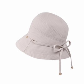 LeafIn 8761 Women's Hat, Sun Hat, UV Protection Hat, Wide Brim Hat, Chin Strap, Adjustable, UV Protection, Sun Hat, Breathable, Nursery School, Summer, Beach Hat, Work Hat, beige, Free size