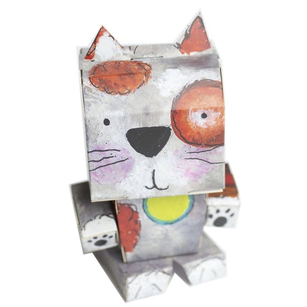 Stuff Cat | Cubles Build Your Own 3D Product Figures