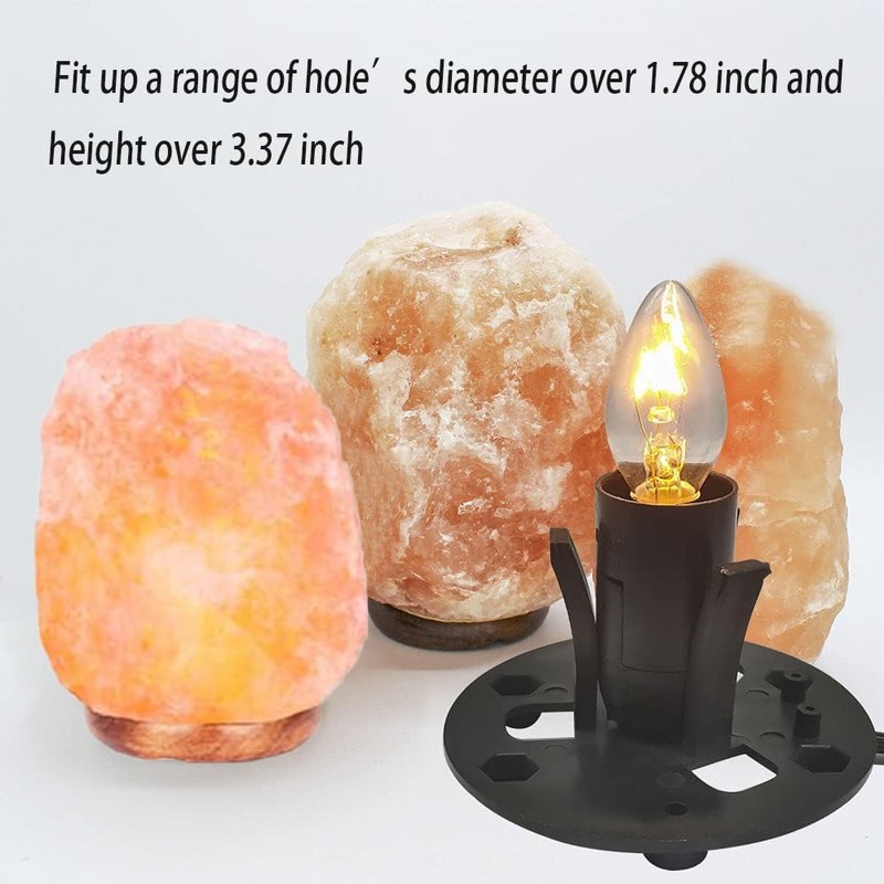 Jacqings Himalayan Salt Lamp Cord Replacement with Dimmer Switch, 5