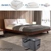 IHOMAGIC 100L Ultra Large Underbed Storage Bag with Zip and