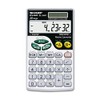 Sharp EL344RB 10-Digit Calculator with Punctuation, Metric Converter, Solar Powered