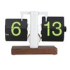 Digital Flip Clock 12h Single Sided Large Numbers Automatic Retro