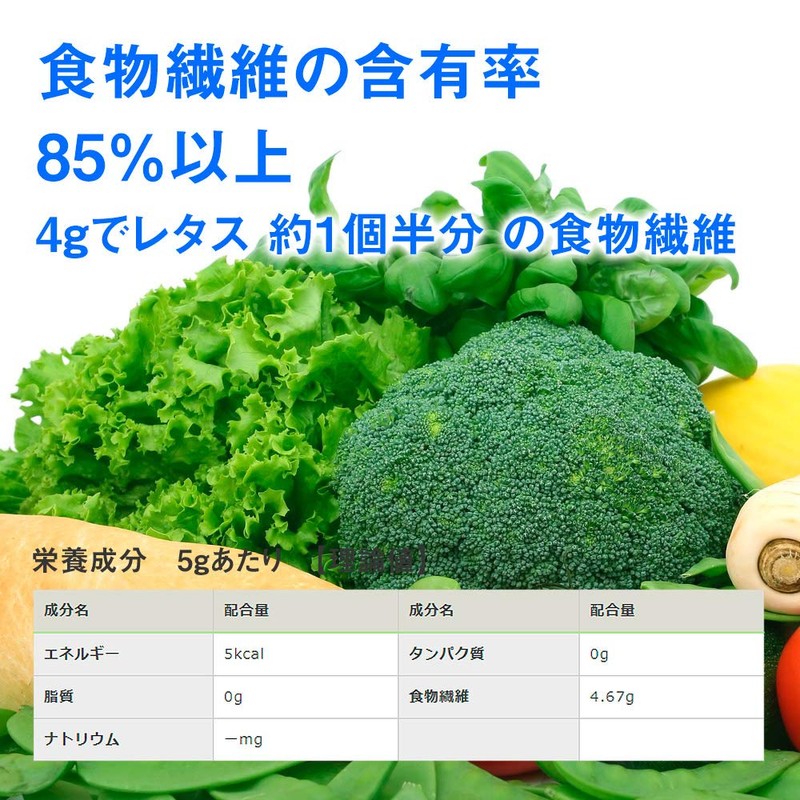 Indigestible Dextrin, Water Soluble Dietary Fiber, 85% or more, Powder