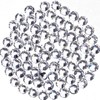 4500 Pieces Hot Fix Glass Flatback Rhinestones HotFix Round Crystal