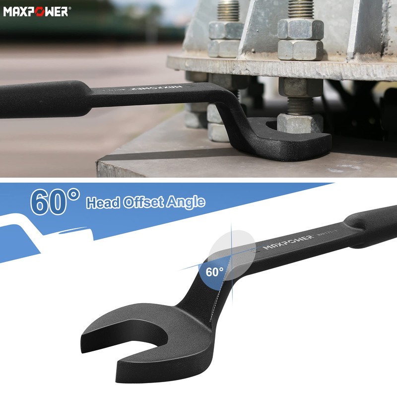 MAXPOWER Spud Wrench, 1-5/8 inch Nominal Opening