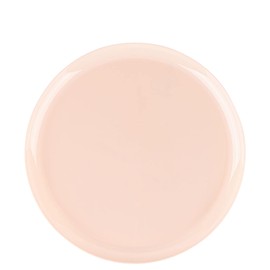 EcoQuality 8.6" inch Round Pink Disposable Plastic Plates - Heavy Duty Large Disposable Charger Dinner Plate Weddings, Serveware, China Like Salad Party Plates (30 PACK)