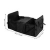 Multifunction Folding Car Insulated Cooler Storage Bag Organizer Container BoxBlack
