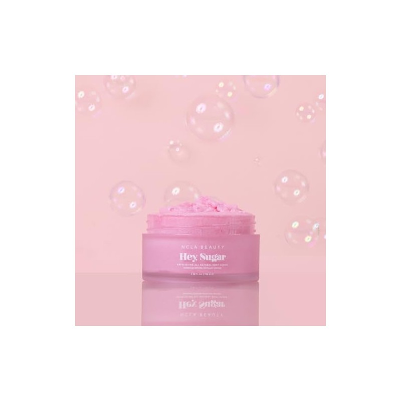 NCLA Beauty Hey Sugar Exfoliante Corporal Natural - Exfoliante de