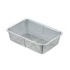 Shin-Etsu Metal Mesh TS 18-8 Extra Angle Deep Colander No. 8 14.0 x 9.4 inches (355 x 240 mm)