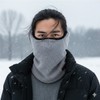 Multi Winter Neck Warmer Balaclava for Sports & Commuting GS003334 Neck Warmer Balaclava Gray 2ea