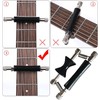 sdwutong Guitar adjustable Capo Rubber and Stainless Steel Capo for