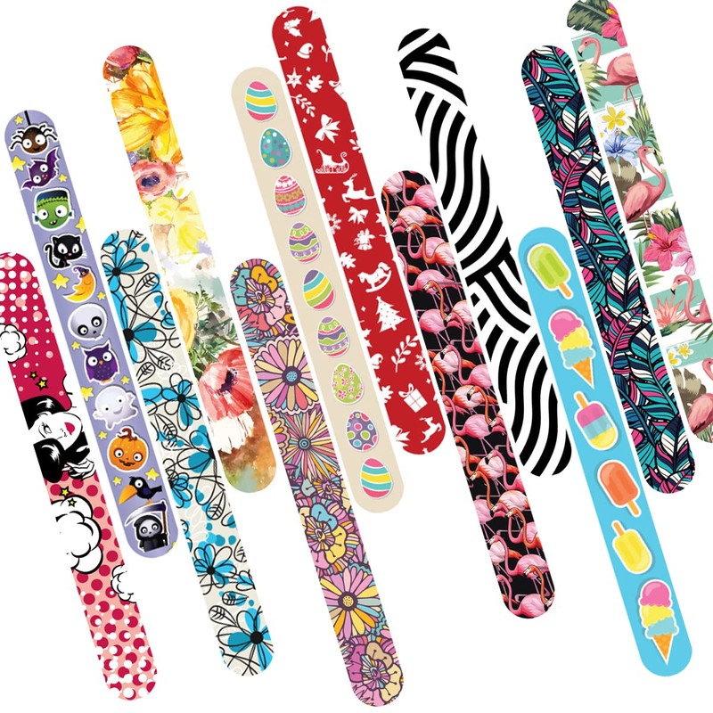 23 x 23 different styles Double Sided Nail File Emery Boards