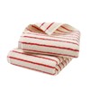 Muimurex Striped Cotton Hand Towels, Quick Dry, Set of 2,15x28