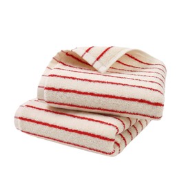 Muimurex Striped Cotton Hand Towels, Quick Dry, Set of 2,15x28