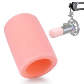 K658 Pop Screen Pink - Microphone Foam Wind Protection Compatible with Fifine K658 Microphone Sound Insulation Suppresses S and T Sounds, K658 Pop Filter, Dust and Saliva Protection, Pink from
