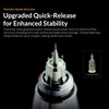 Gaahleri Airbrush Seeker, Dual-Action Gravity Feed with 6-Channel Quick-Release Nozzle,