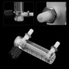Gas Flow Meter, LZQ-2 Gas Flowmeter 0-3LPM Flow Meter with