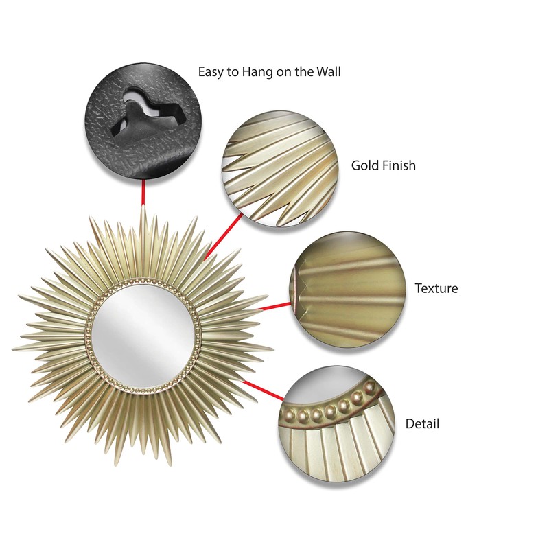 Infinity Instruments Sunburst Mirror