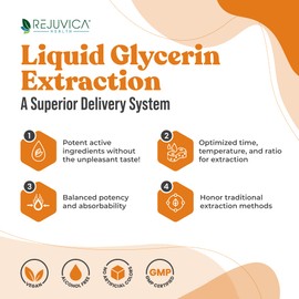 Rejuvica Health Active Ashwagandha - Advanced Liquid Supplement - Withania Somnifera Extract - Ashwagandha Roots Only - Naturally Occurring Withanolides - 48 Servings/2oz