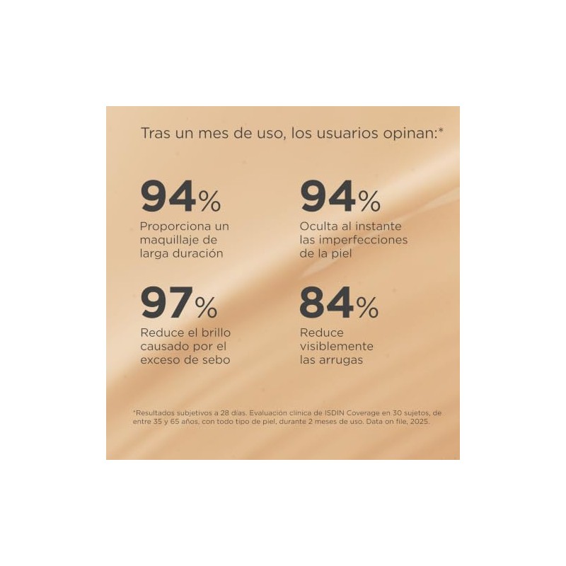 Isdin Coverage Spf Beige Base Maquillaje Alta Protección Que Unifica