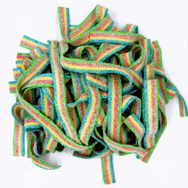 Smarty Stop Sour Gummy candy Strips (Fantasy Rainbow, 1 Pound)