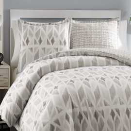 City Scene Duvet Cover Set, Twin, Grayson