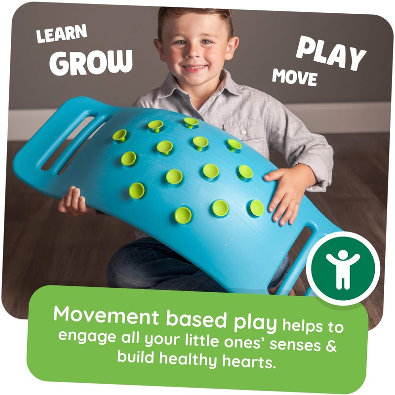 Fat Brain Toys Teeter Popper, Indoor Toddler Sensory Toys for
