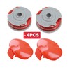 Strimmer Spool Line Trimmer Spool Cover Caps Compatible with Flymo