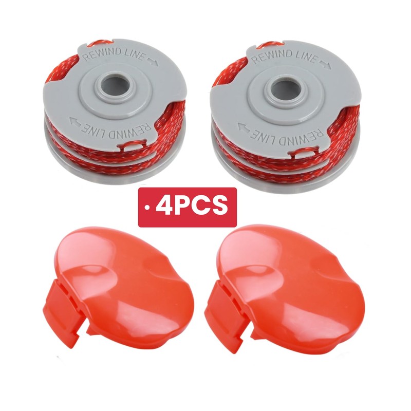 Strimmer Spool Line Trimmer Spool Cover Caps Compatible with Flymo