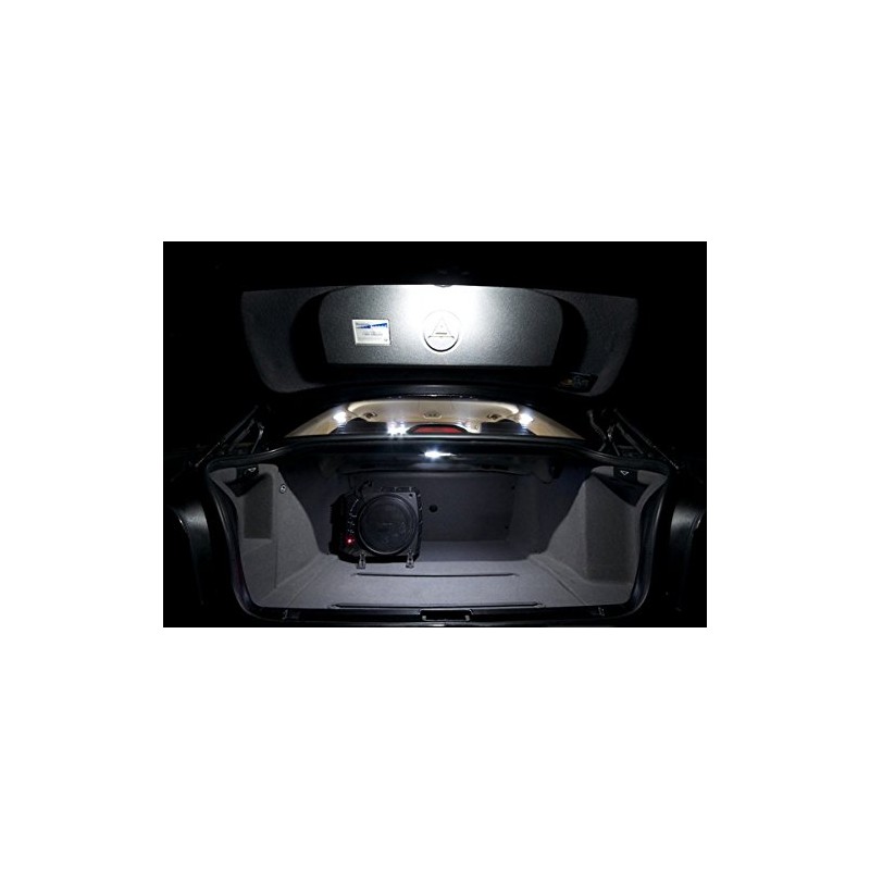 Car Interior Light Set of 10Xenon White Canbus