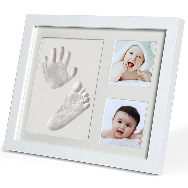 PewinGo Footprint & Handprint Clay Kit, Baby Photo Frame Kit