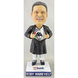 SGA Products Teddy Roosevelt Milwaukee Admirals Teddy Roosevelt Bobblehead AHL