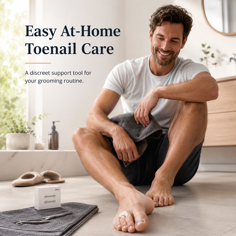 Toenail Care Brace Stickers for Daily Wear – 2PCS Flexible