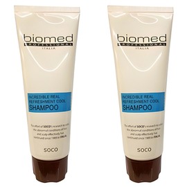 Biomed Professional Real Refreshment Cool Travel Shampoo, 100ml, 2 pcs / 바이오메드 프로페셔널 리얼 리후레쉬먼트 쿨 여행용샴푸, 100ml, 2개