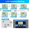 KEPEAK 60A/100A 12V/24V/36V/48 - 100A 12V/24V/36V/48V MPPT Charge Controller