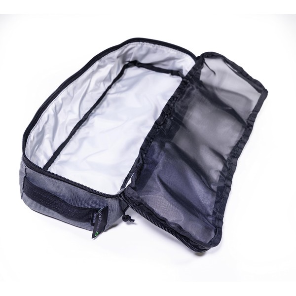 VanEssential Packing Cube with Transparent Mesh Top Small - Charcoal