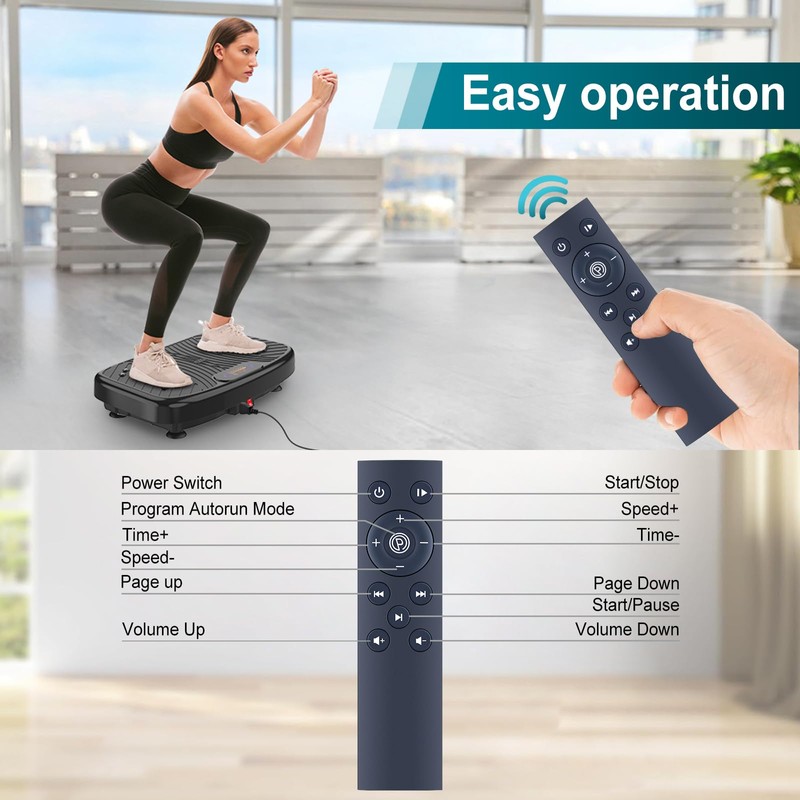 Vibration Plate Replacement Remote Control for AXV/AORTD/SAYGOGO/AOVIECH Multiple Brand Vibration