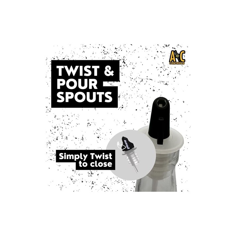 Generic Twist & Pour Spout (6), White