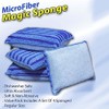 Magic Microfiber Sponge Scrubbing Clean Faster Easier Better Super Absorbent