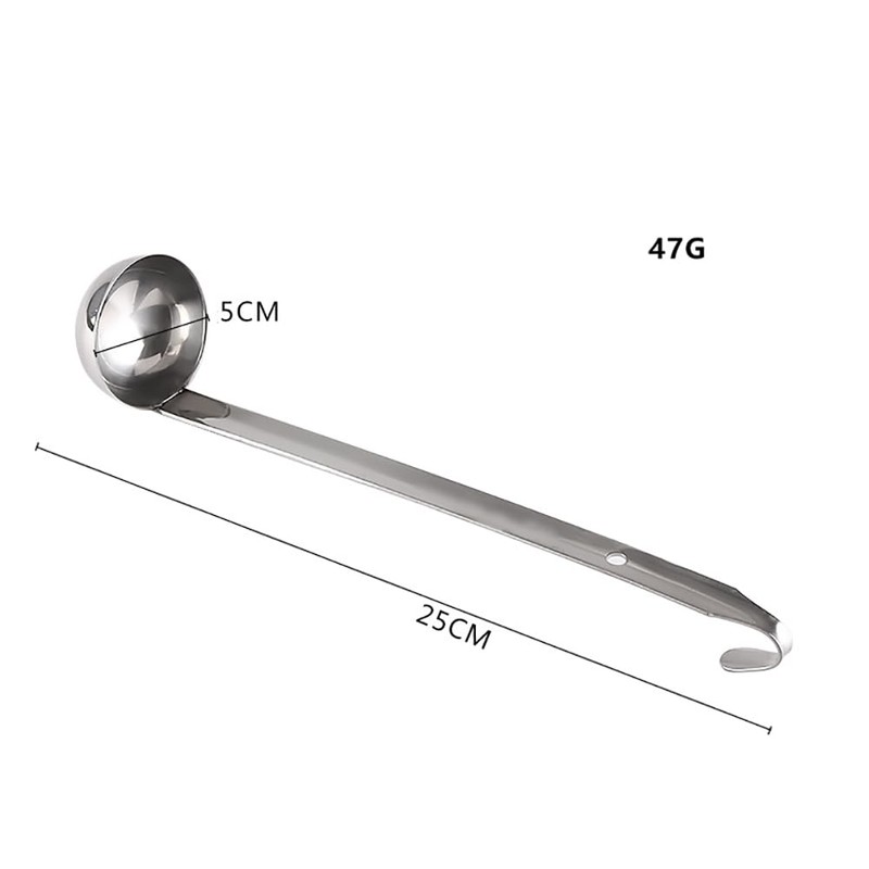 FSSTUD 3 Pcs 1 oz Stainless Steel Cooking Ladles Long