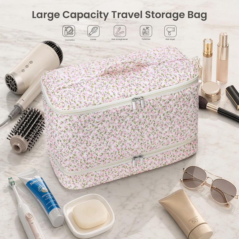 Double Layer Hair Tool Travel Bag Carrying Case for Shark
