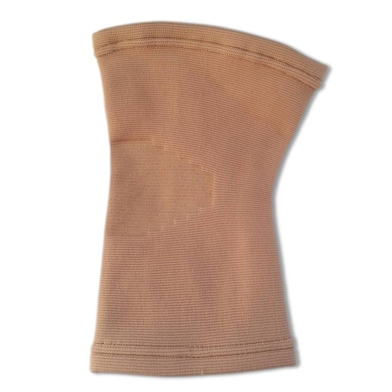 Medical Grade Elastic Compression Knee Support Beige Tubular Sleeve -