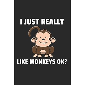 Affe Äffchen Notizbuch: Affe Äffchen Notizbuch für Liebhaber / Notizheft / Notizblock A5 (6x9in) Dotted Notebook / Punkteraster / 120 gepunktete Seiten