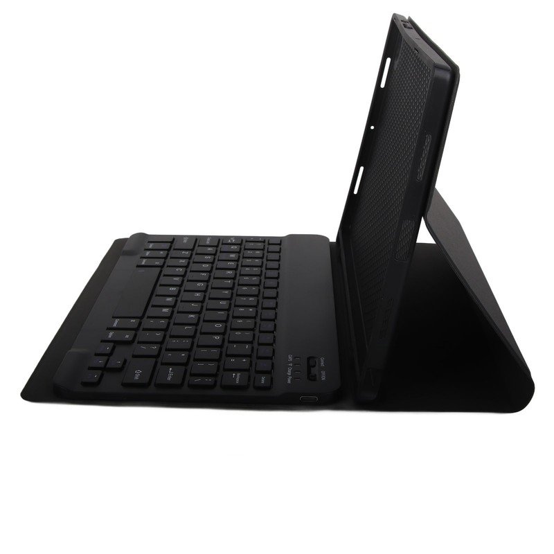Tablet Keyboard Case Magnetic Black Detachable Trackpad TPU Case with