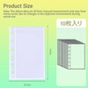 Mini 6 Refills, Mini 6 Holes, Personal Organizer, M6, Index,