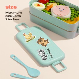 Set of 170 Pcs Animal Stickers for Kids - Waterproof Cute Animal Stickers - Animal Stickers for Water Bottles Laptop Scrapbook - Vinyl Sticker Packs for Kids Teens Students Elementary