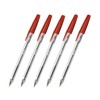 indigo RED Ball point Pens. Quality Stick Biro Pens for